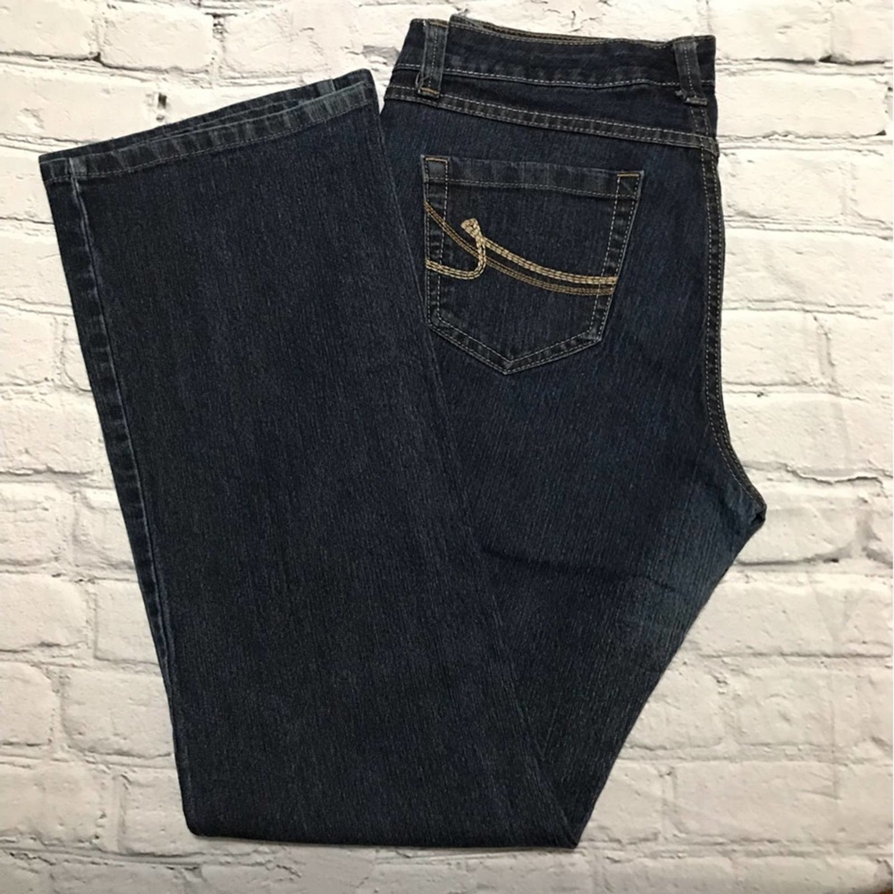 Nine West Sams Santa Monica Boot Cut Jeans Size 10